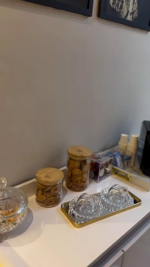 Café e mimos na espera